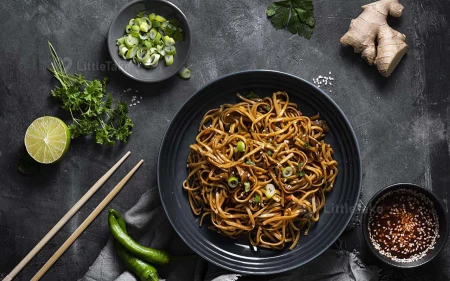 Chinese Longevity Noodles Image