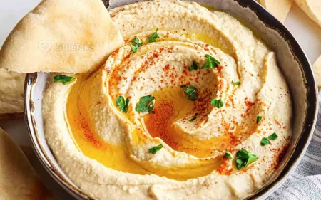 Tasty Homemade Hummus Image