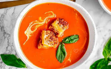 Creamy Tomato Basil Soup Image