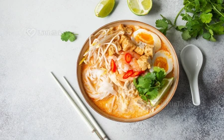 Flavorful Malaysian Curry Laksa Image