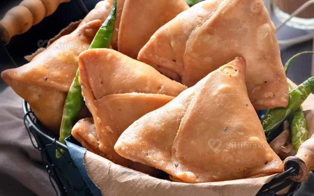 Savory Samosa: North Indian Snack Image