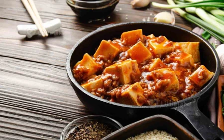 Szechuan Spicy Mapo Tofu Image