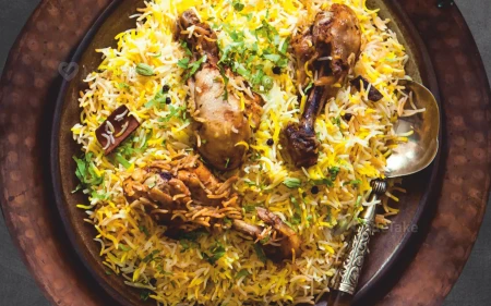 Delicious North Indian Biryani Image