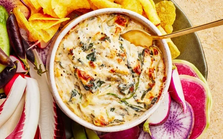 Delicious Spinach Artichoke Dip Image