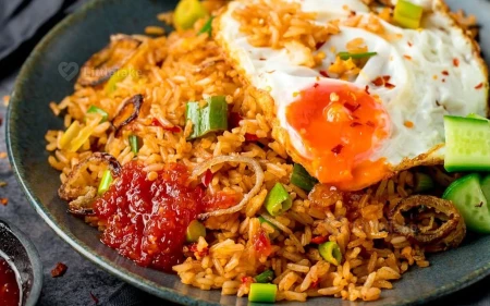 Delicious Nasi Goreng: Indonesian Fried Rice Image