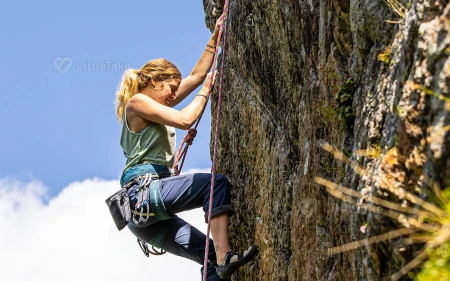 Rock Climbing Thrills Image