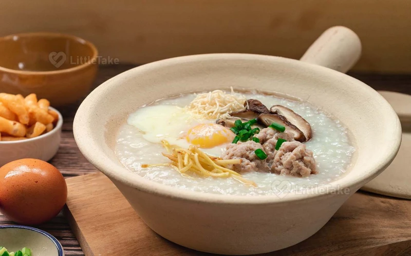 Chinese Congee Comforting Porridge 