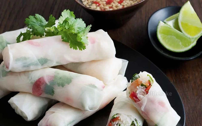 Easy Veggie Spring Rolls 